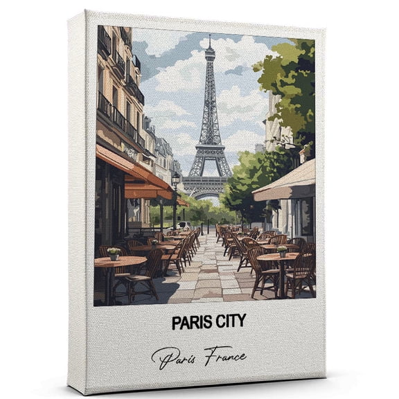 Paris City Travel Wall Art Paris France Canvas Travel Wall Decor with Timeless Appeal A Special Gift for Loved Ones
