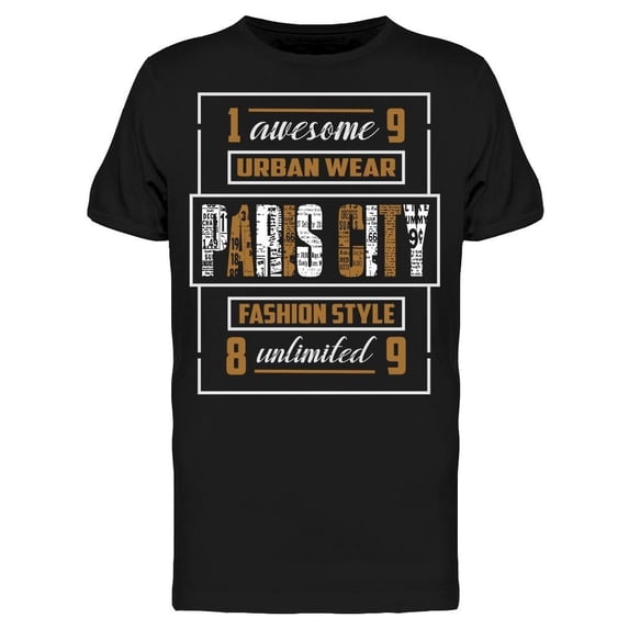 Paris City Urban Tee Men's -Image by Shutterstock