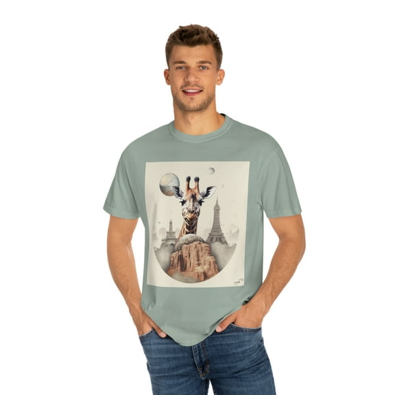 Paris City Wanderlust Unisex Adventure Tee