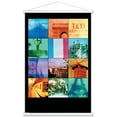 thumbnail image 1 of Paris - Collage Wall Poster with Wooden Magnetic Frame, 22.375" x 34", 1 of 3