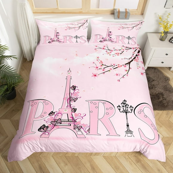 Paris Themed Bedding