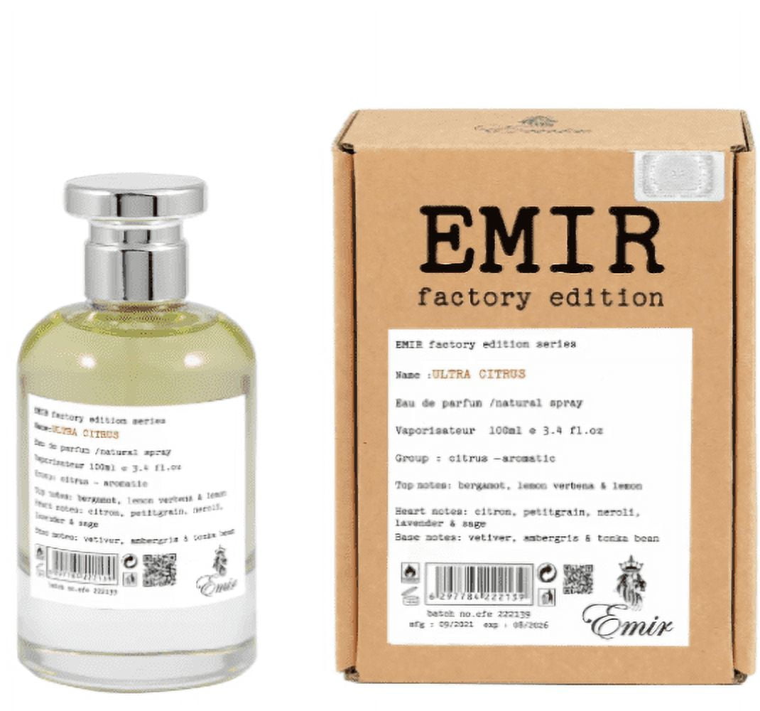Paris Corner Emir Factory Edition Ultra Citrus Eau De Parfum 3.4 Oz Paris Corner Unisex