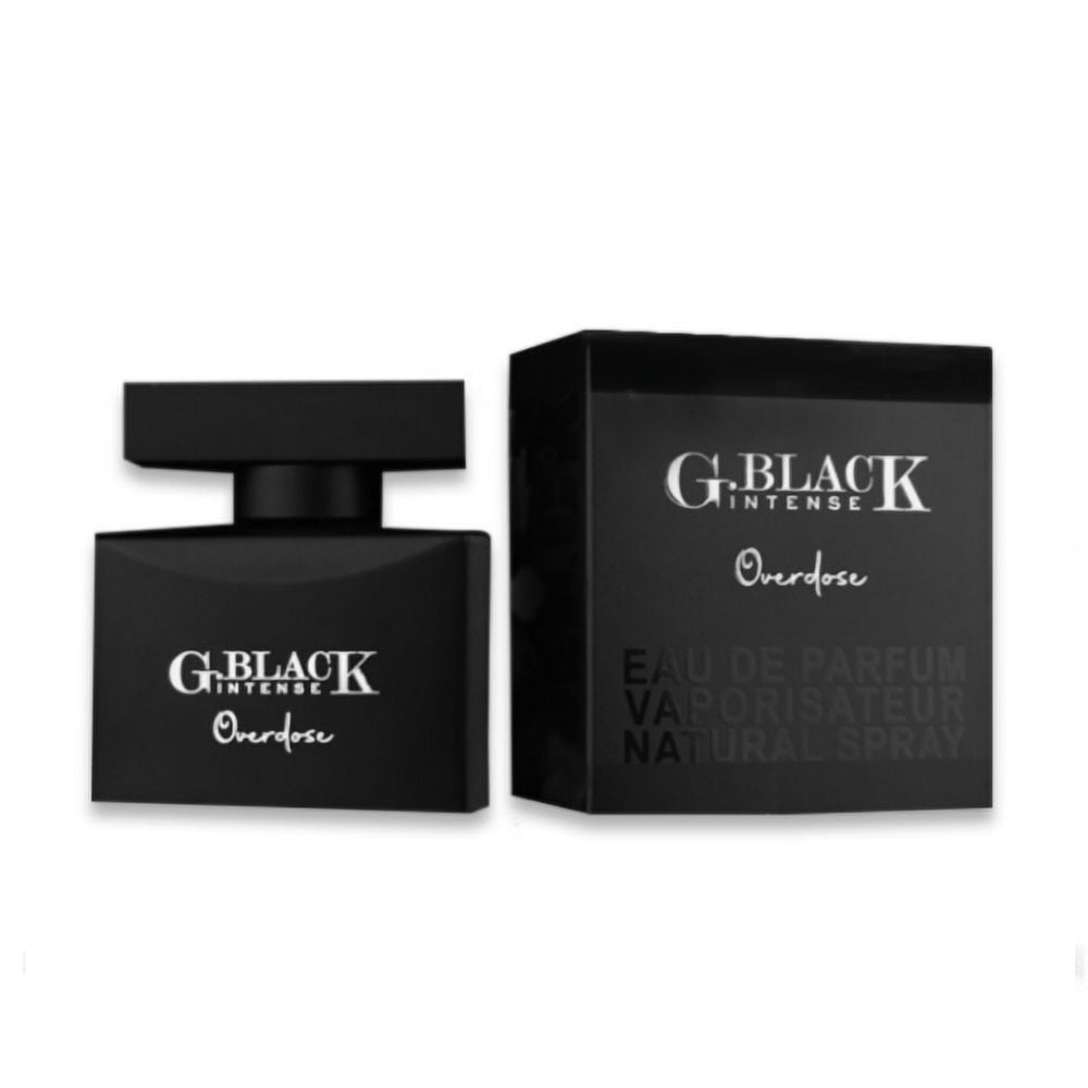 Paris Corner G Black Intense Overdose Eau De Parfum 3.4 Oz Unisex