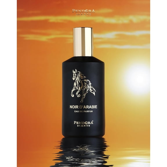 Paris Corner | NOIR D'ARABIE PENDORA EDP 3..4 Fl Oz | A Captivating Fragrance Experience | Unisex Perfume Featuring Saffron, Bergamot, Agarwood & Bulgarian Rose