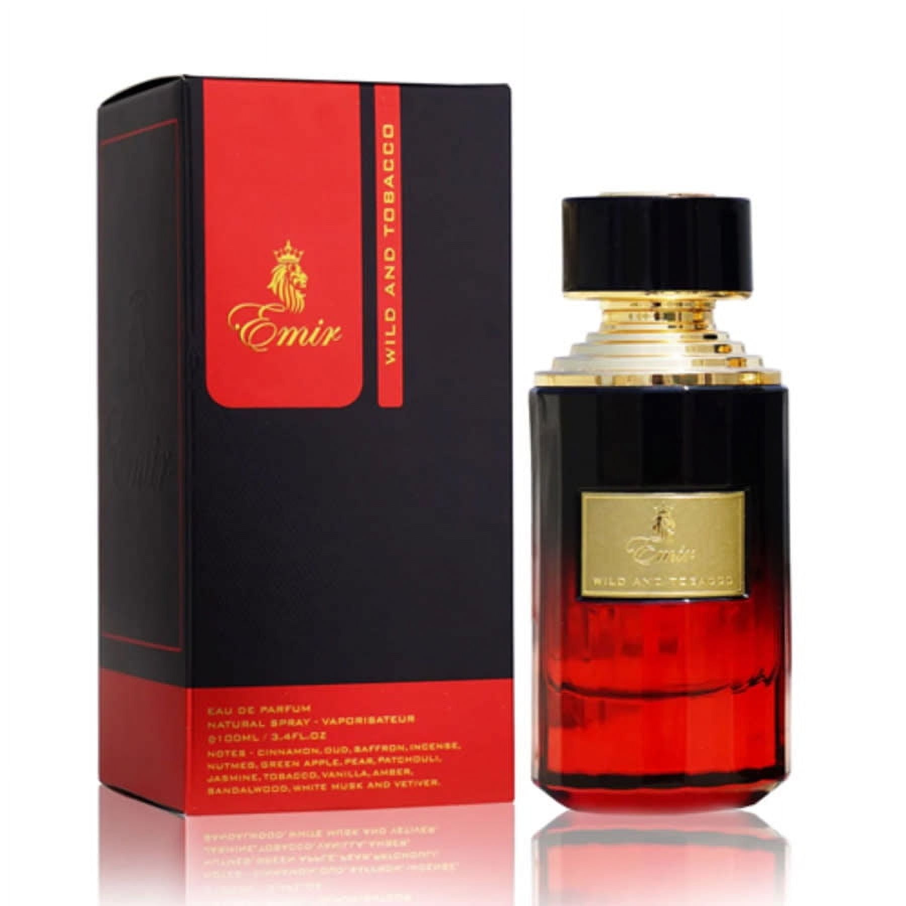 wild tobacco 2 Paris Corner Wild And Tobacco EDP Spray, 2.5 oz, Unisex Fragrance, Vanilla,  Leather, Musk