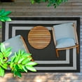 thumbnail image 1 of Paris Design 100% Eco-friendly Lightweight Plastic Outdoor Mat/Rug, 1 of 5