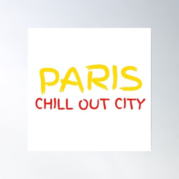 Paris Design Poster Wall Art, Modern Wall Decor, 30x30 UNFRAMED