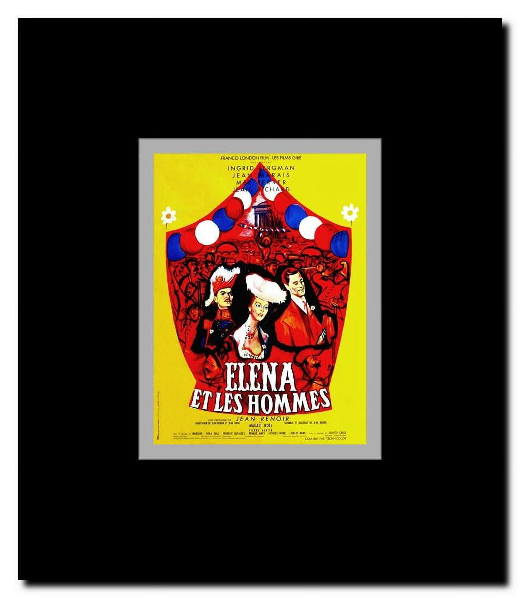Paris Does Strange Things Framed Movie Poster