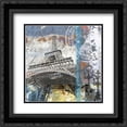 thumbnail image 1 of Paris┬á Eiffel┬á┬á 2x Matted 20x20 Black Ornate Framed Art Print by Chilton, Sarah, 1 of 2