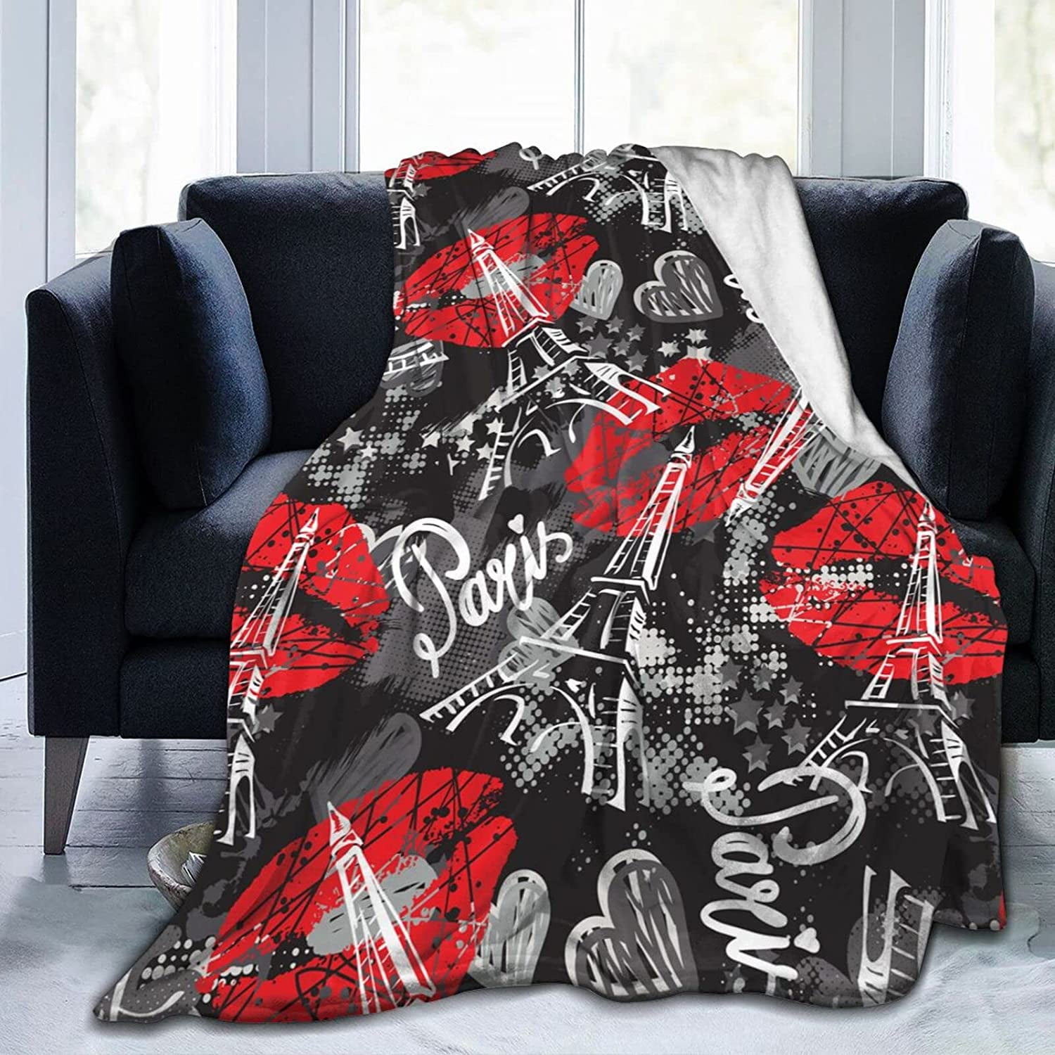 Eiffel tower blanket walmart 2025