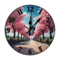 thumbnail image 1 of Paris Eiffel Tower Wall Clock 10 Inch Silent Non Ticking Round Clock Decoration for Living Room Kitchen Bedroom Bathroom Office Classroom, 1 of 8