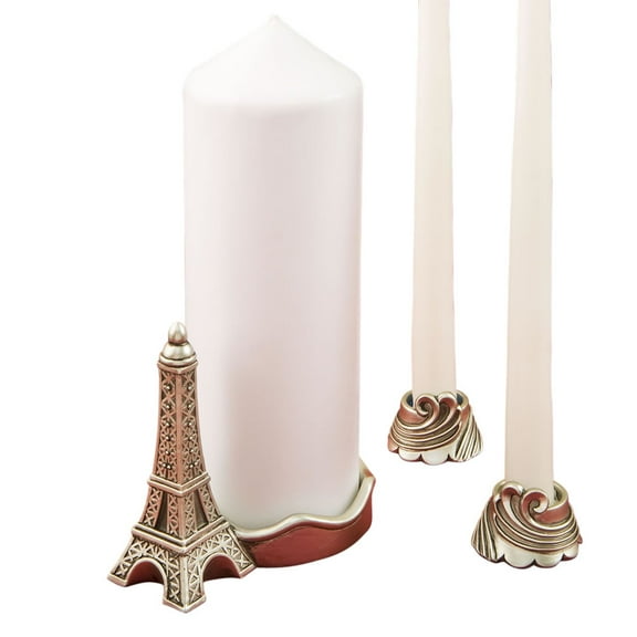 Paris / Eiffel tower themed Unity candle set from Fashioncraft wedding party favor French themed decoration