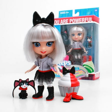 Loyal Subjects - For Keeps - Paris Girl with Cupcake Keepsake 5" Action Figure (Net)