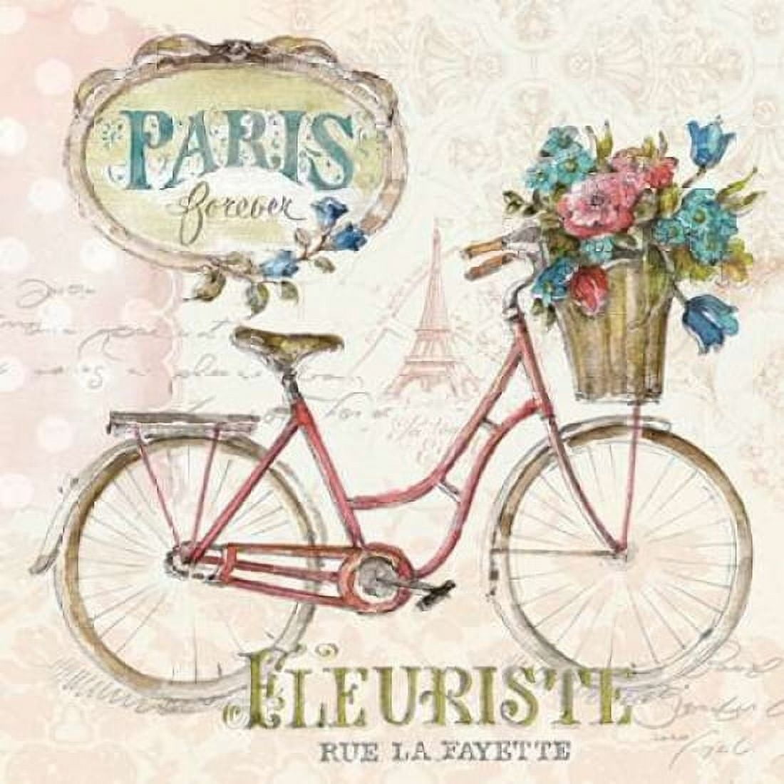 Paris Forever II Canvas Art - Lisa Audit (24 x 24)