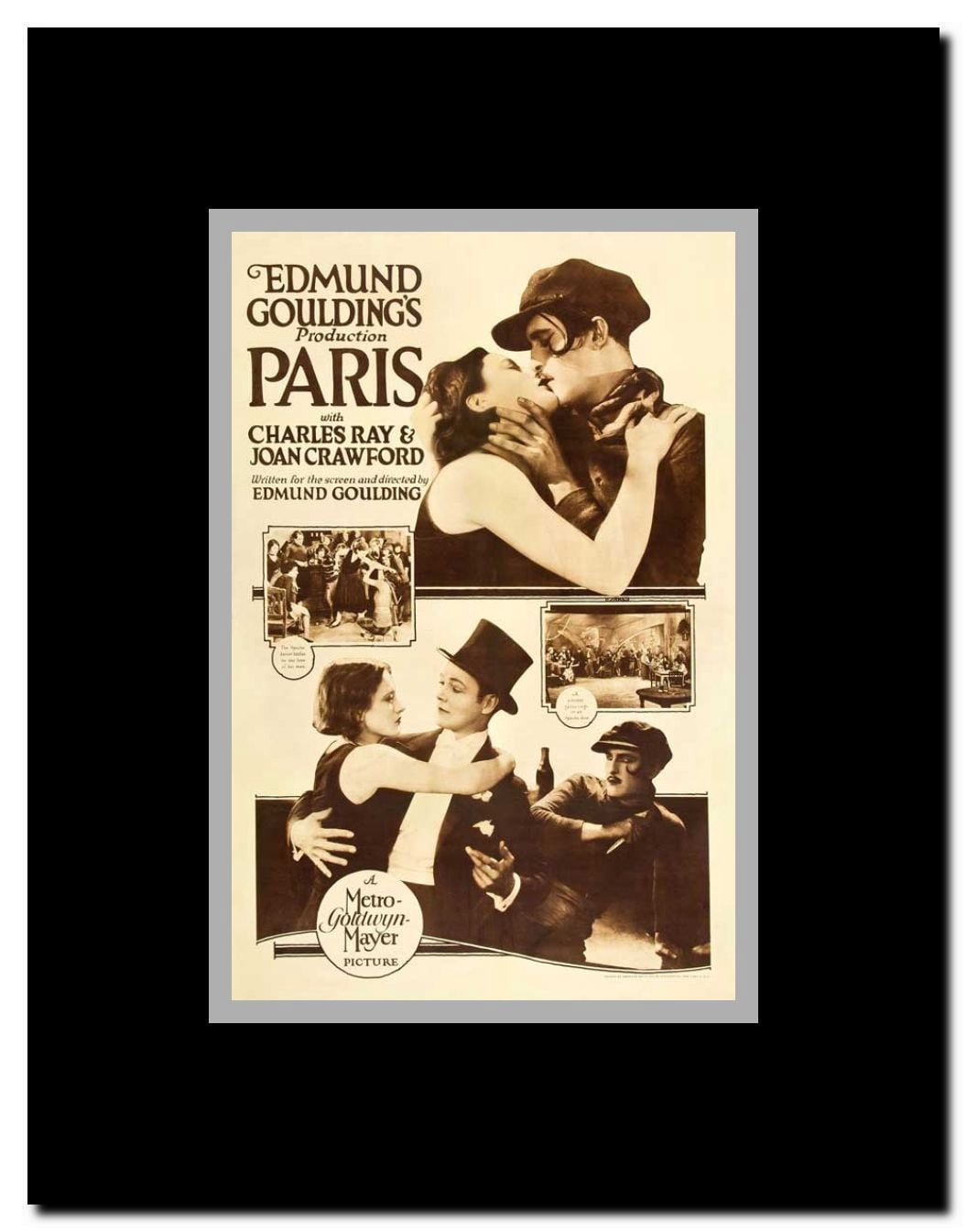 Paris Framed Movie Poster