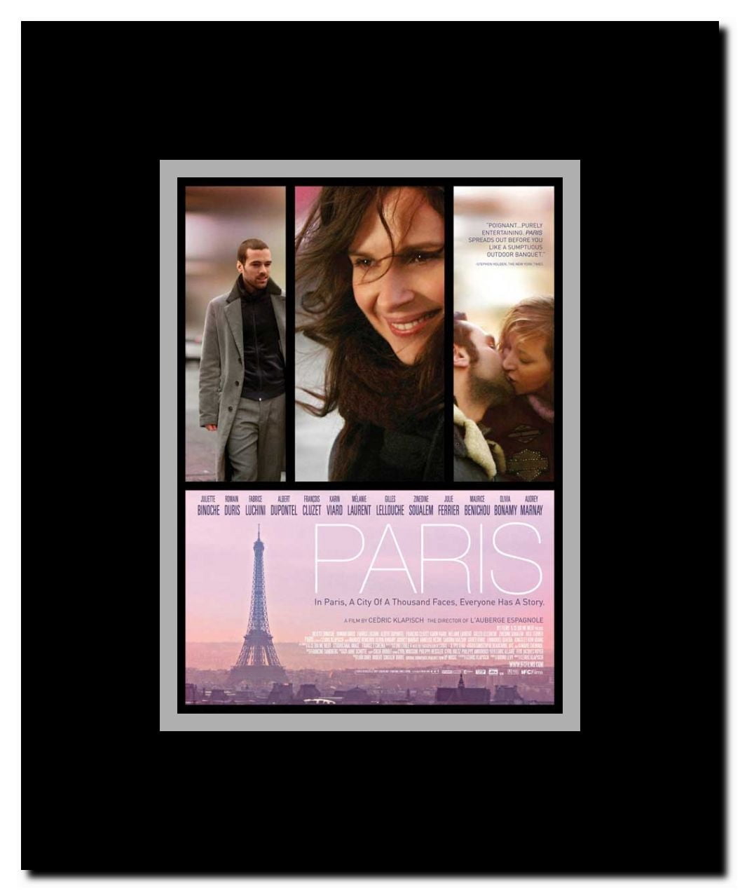 Paris Framed Movie Poster