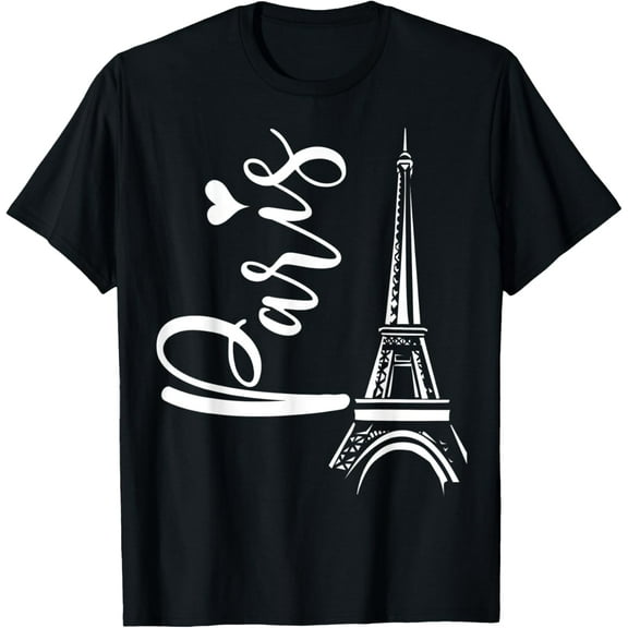 Paris France Eiffel Tower Travel T-Shirt