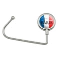 thumbnail image 1 of Paris France Eiffel Tower and Flag with Clouds Purse Bag Hanger Holder Hook, 1 of 4