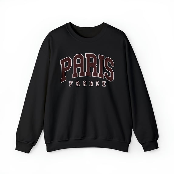 Paris France Euro Trip Vacation Sweatshirt, Gifts, Crewneck