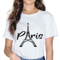 thumbnail image 1 of Paris France French Eiffel Tower Europe European Gift T-Shirt, 1 of 4