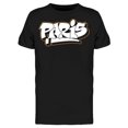 thumbnail image 1 of Paris France Graffiti Graphic T-Shirt Men -Image by Shutterstock, Male Medium, 1 of 2