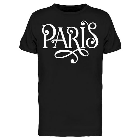 Paris France Graphic T-Shirt Men -Image by Shutterstock, Male Small