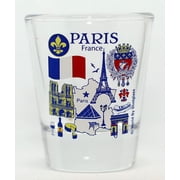Paris France Great French Cities Collection Shot Glass