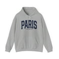 thumbnail image 1 of Paris France Hoodie, Gifts, Hooded Sweatshirt, 1 of 4