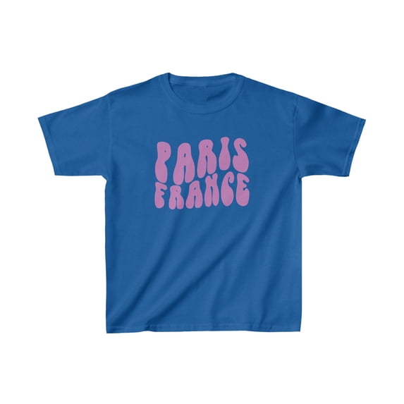 Paris France Kids Shirt Gifts Youth Tee Tshirt