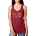 thumbnail image 1 of Paris France Nude Pink Racerback Tank Women -Image by Shutterstock, Female XX-Large, 1 of 4
