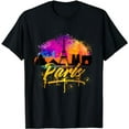 thumbnail image 1 of Paris France - Souvenir Skyline T-Shirt, 1 of 5