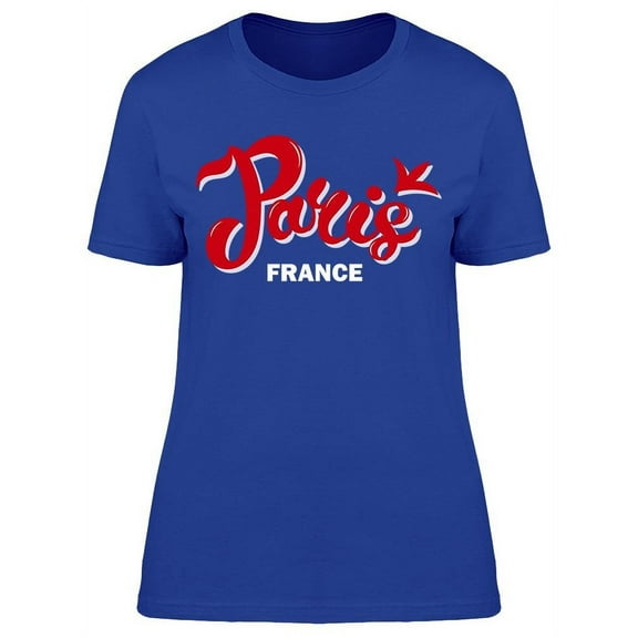Paris France,  T-Shirt Women -Image by Shutterstock, Female XX-Large