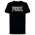 thumbnail image 1 of Paris France Travel Lovers Quote T-Shirt Men -Image by Shutterstock, Male Medium, 1 of 2