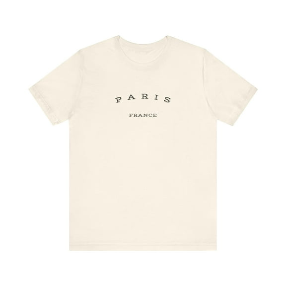 Paris - France Unisex Jersey Short Sleeve Tee