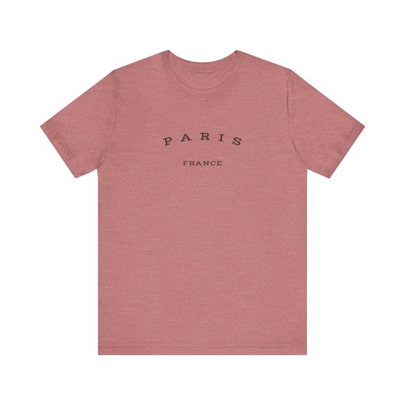 Paris - France Unisex Jersey Short Sleeve Tee