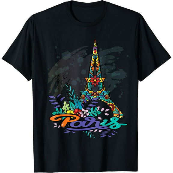 Paris France Vintage City T-Shirt