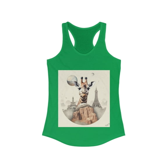 Paris France Wanderlust Dreamer Racerback Tank