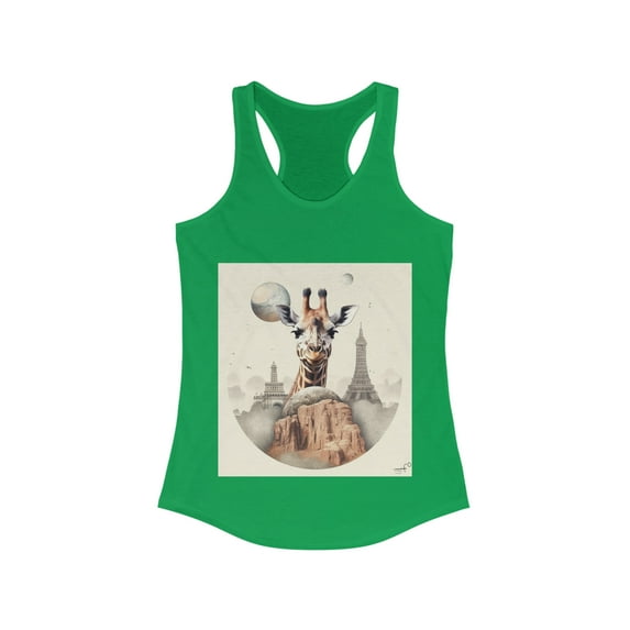 Paris France Wanderlust Dreamer Racerback Tank