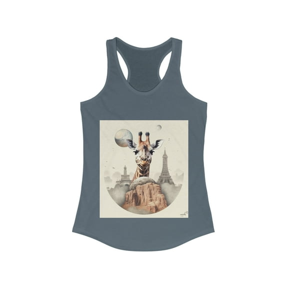 Paris France Wanderlust Dreamer Racerback Tank