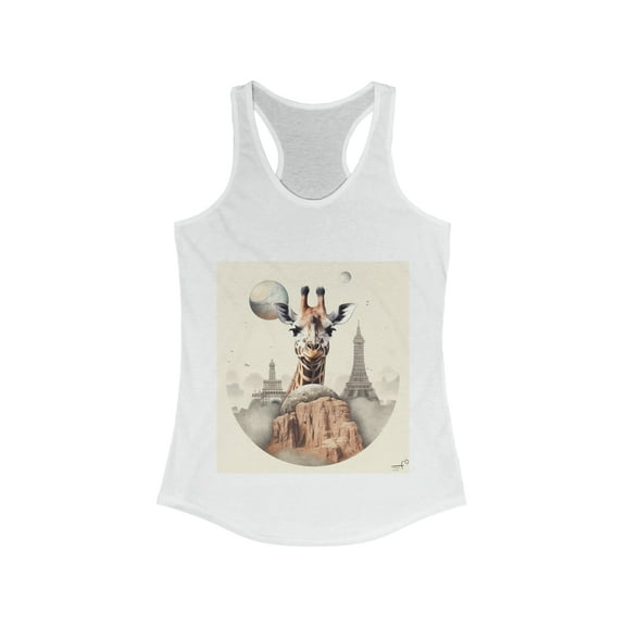 Paris France Wanderlust Dreamer Racerback Tank