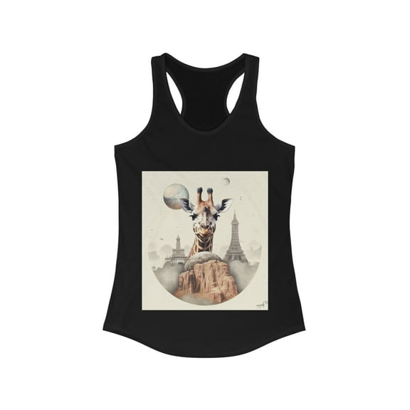 Paris France Wanderlust Dreamer Racerback Tank