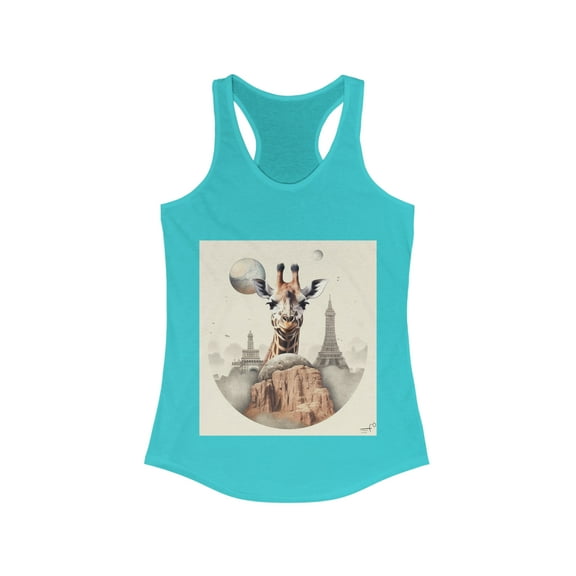 Paris France Wanderlust Dreamer Racerback Tank
