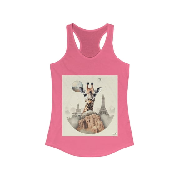 Paris France Wanderlust Dreamer Racerback Tank