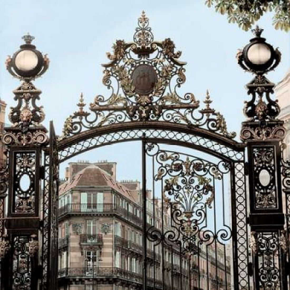 Paris Gates - 2 Canvas Art - Alan Blaustein (24 x 24)