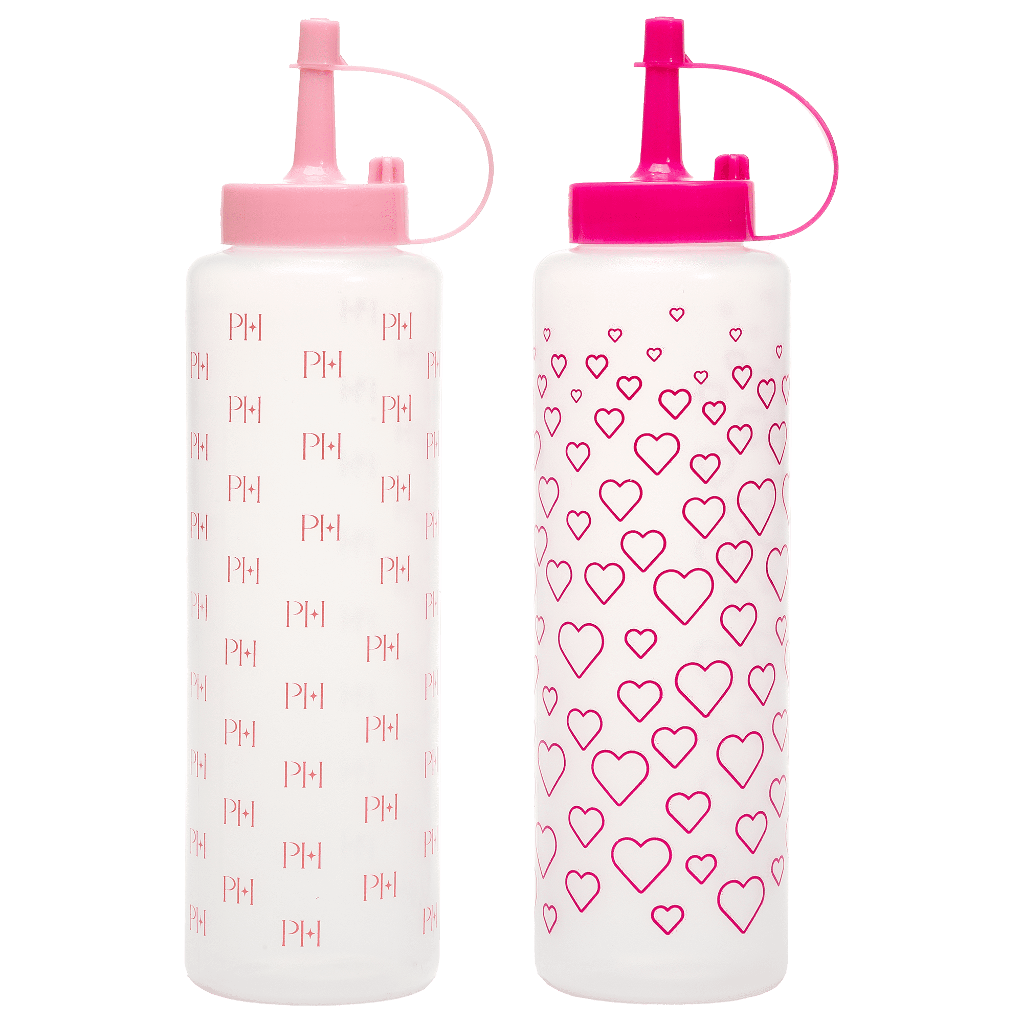 Paris Hilton 2 Pack 11.5oz Squeeze Bottle Set, Pink - Walmart.com