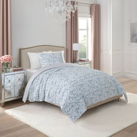 Paris Hilton 2-Piece Camille Lilac Comforter Set, Twin/Twin XL