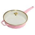 thumbnail image 1 of Paris Hilton 4 Quart Cast Aluminum Jumbo Cooker, Pink, 1 of 10