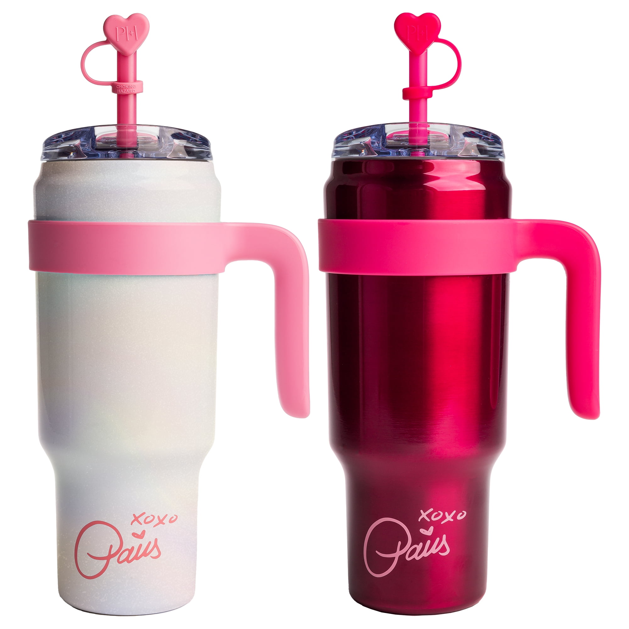 Paris Hilton 40oz Stainless Steel Tumbler Set, with Removable