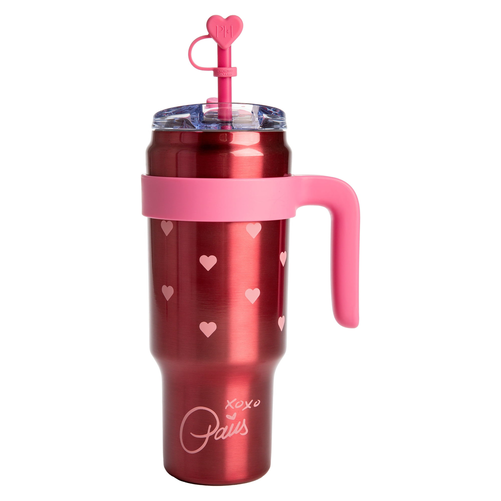 Pink Metallic Heart