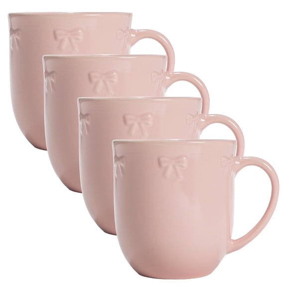 Paris Hilton 4pk 16oz London Mug Pink